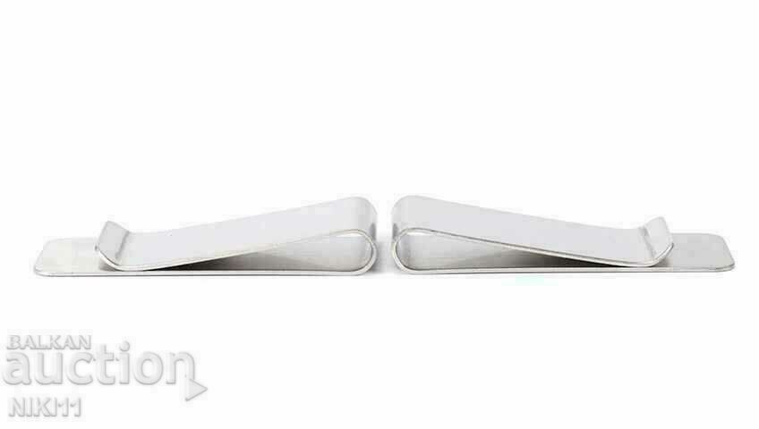 Steel money clip, bill clips - 5 Steel money clip, bill clips - 5