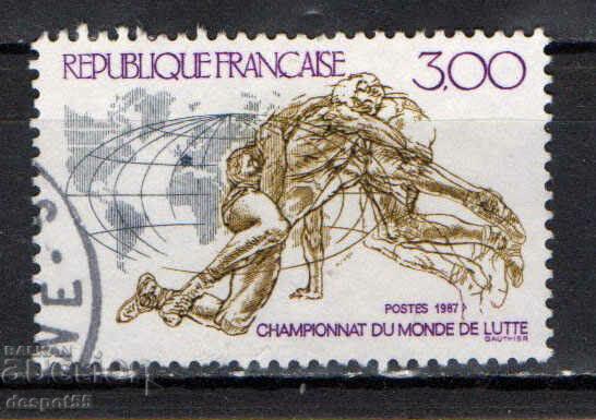 1987. Γαλλία. Παγκόσμιο Πρωτάθλημα Πάλης.