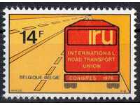 1976. Belgium. 15 Road Union Congress, Road Transport.