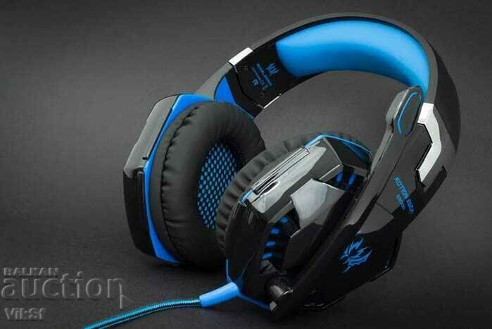 Auction Gaming headset Kotion Each G2000, with microphone and backlight Auction Gaming headset Kotion Each G2000, with microphone and backlight