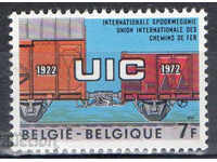 1972. Belgium. International Railway Organization transport.