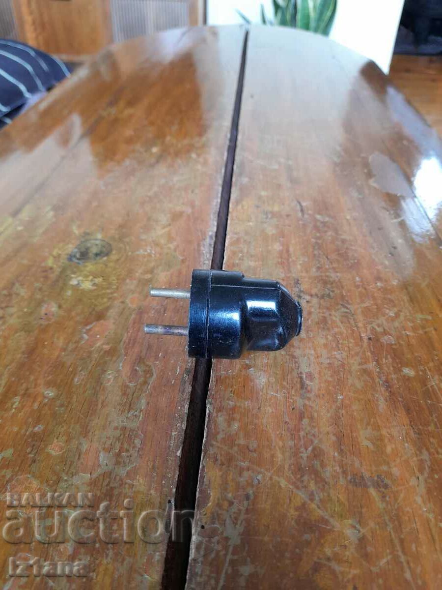 Old electrical plug Old electrical plug