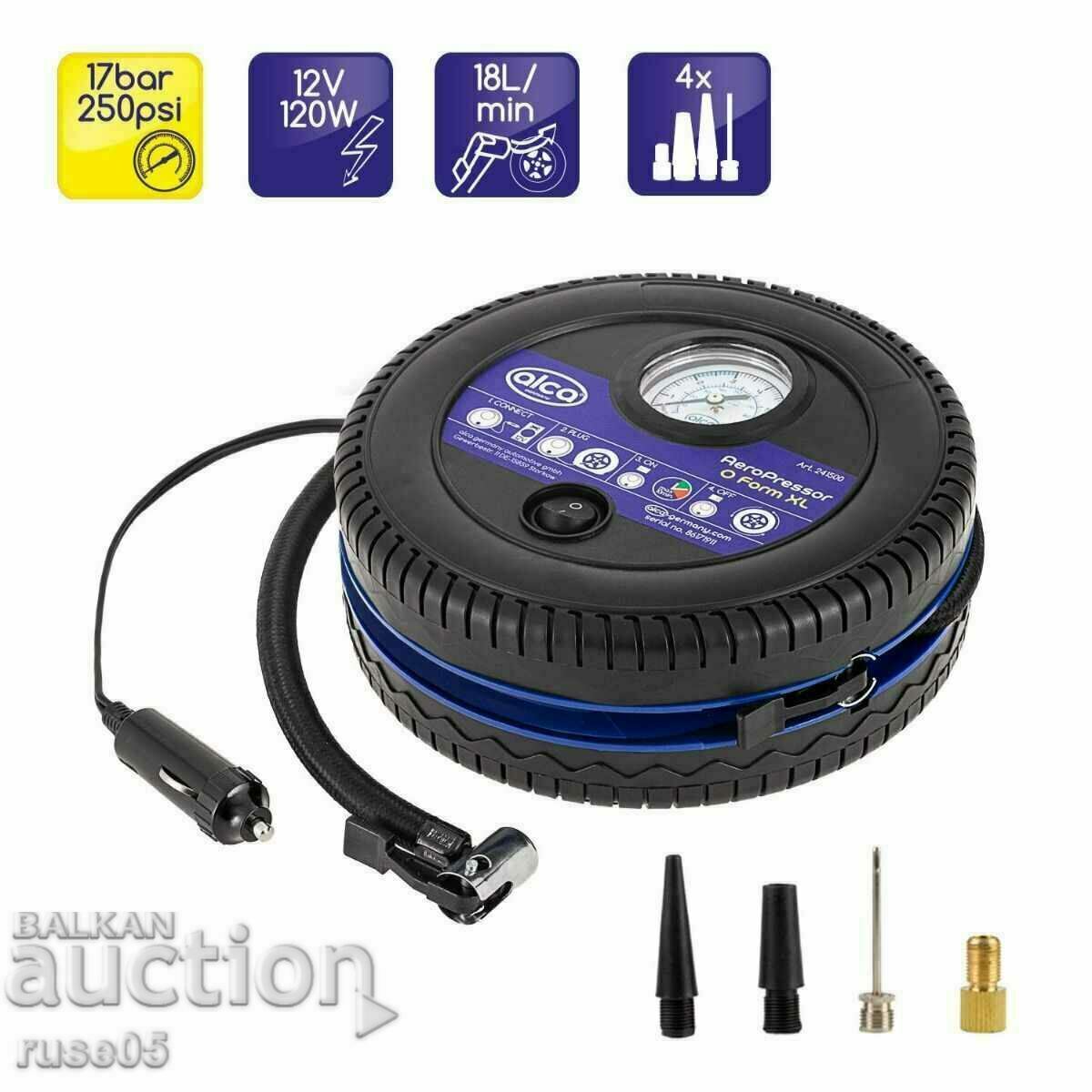 Air compressor "12V 17bar O-Form XL 241500 Alca" new - 7