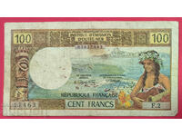 French Pacific Territories, Noumea 100 francs 1969/71