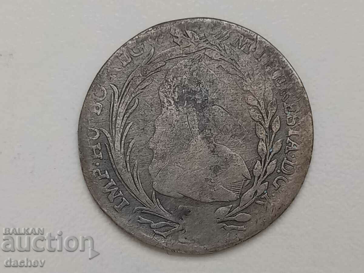 Monedă de argint rară Austria 20 Kreuzer Austro-Ungaria 1778 cu preț € 18.00 | 35.20 BGN Monedă de argint rară Austria 20 Kreuzer Austro-Ungaria 1778 cu preț € 18.00 | 35.20 BGN