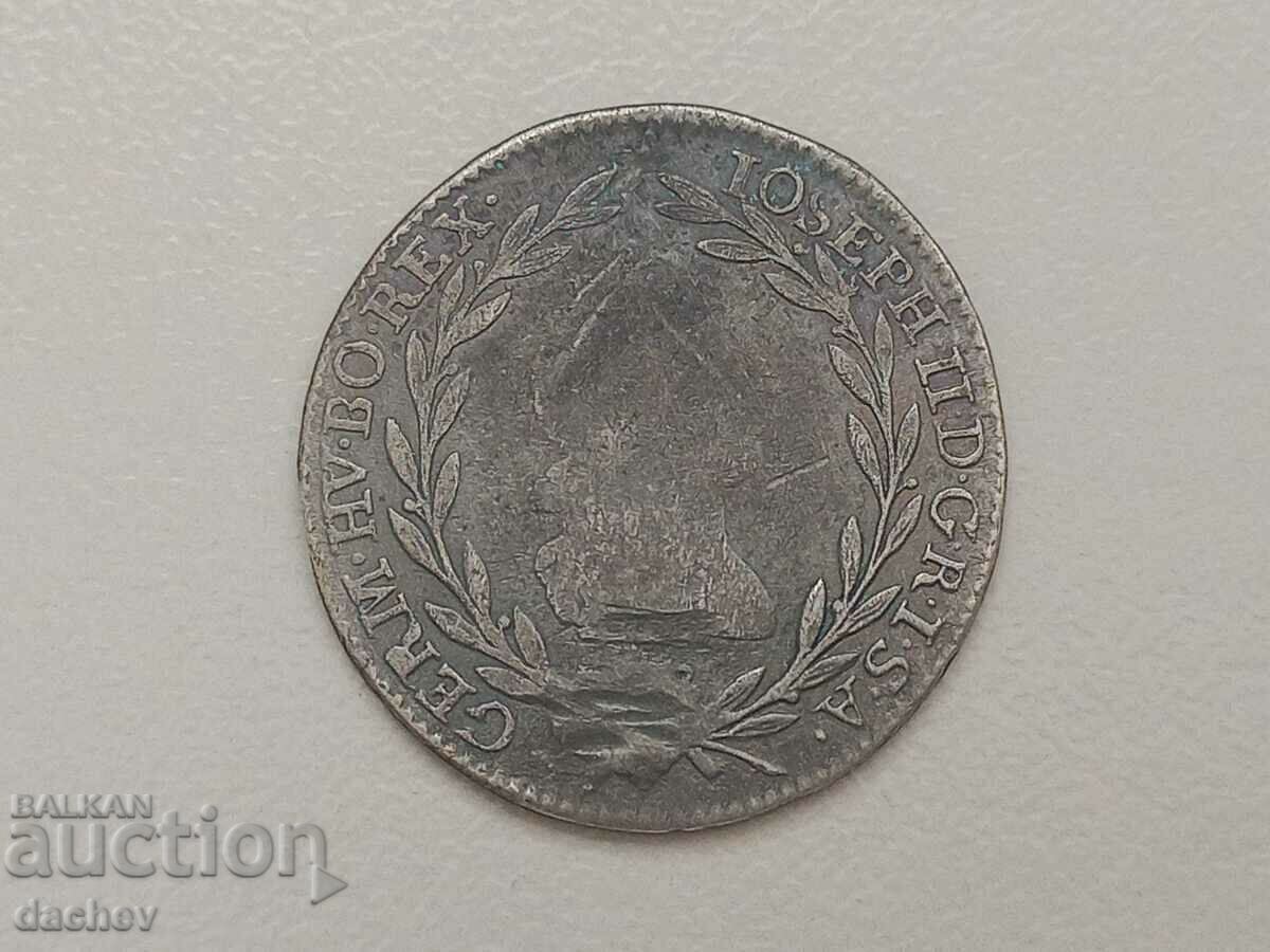 Rare Silver Coin Austria 10 Kreuzer Austria-Hungary 1790 with price 27.00 BGN | € 13.80 Rare Silver Coin Austria 10 Kreuzer Austria-Hungary 1790 with price 27.00 BGN | € 13.80