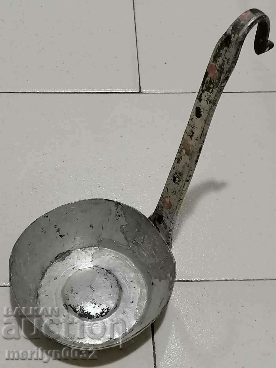 Old copper ladle, copper copper pot, pit, kishkil cap with price 69.00 BGN | € 35.28