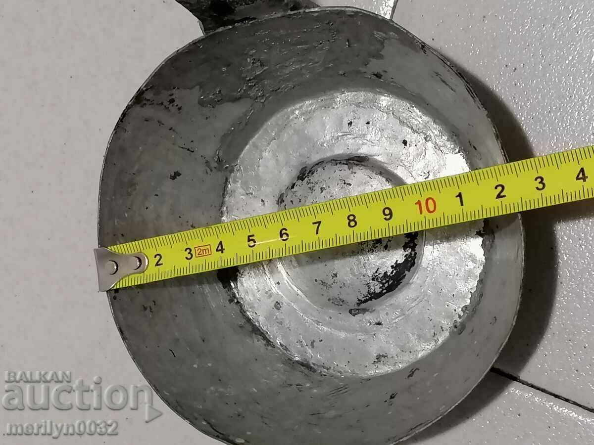 Old copper ladle, copper copper pot, pit, kishkil cap - 5