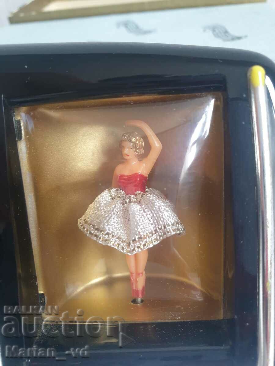 Δημοπρασία Ξυπνητήρι Παλιά Γερμανική Goldbuhl Μπαλαρίνα Βακελίτη