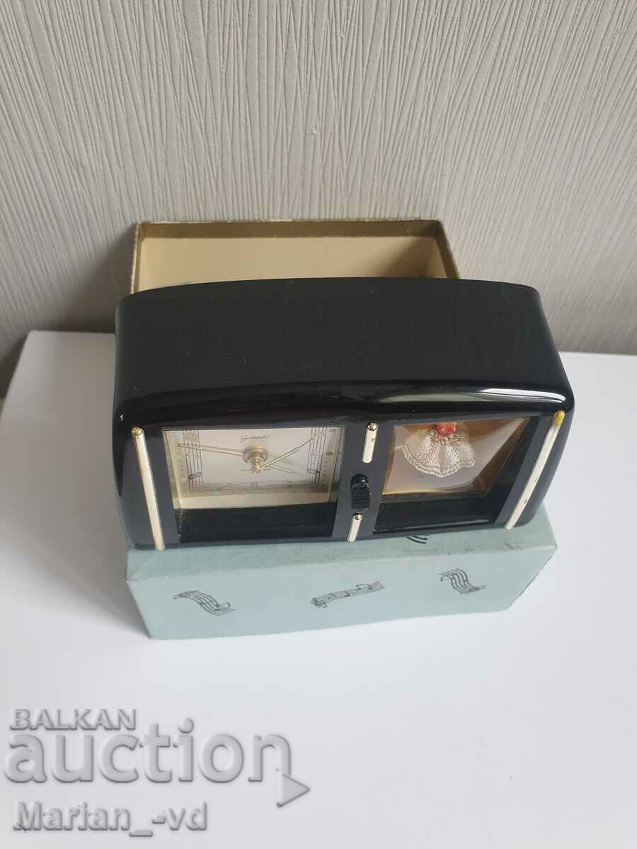 Παράδοση Ξυπνητήρι Παλιά Γερμανική Goldbuhl Μπαλαρίνα Βακελίτη