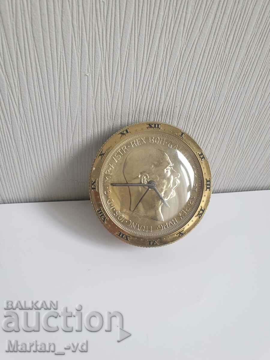 Mechanical alarm clock with the image of Franz Joseph with price 50.00 BGN | € 25.56 Mechanical alarm clock with the image of Franz Joseph with price 50.00 BGN | € 25.56