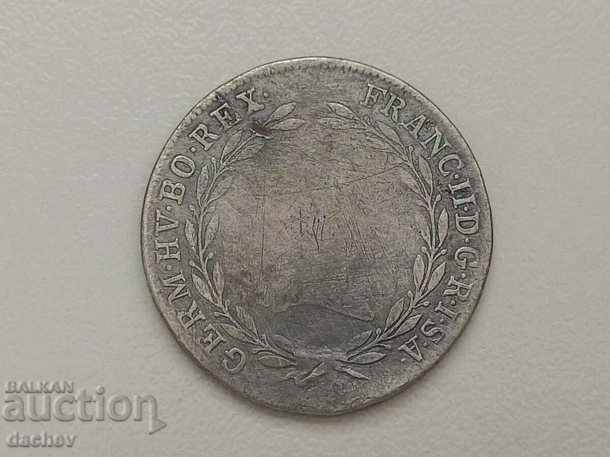 Rare Silver Coin Austria 20 Kreuzer Austria-Hungary 1804 with price 37.00 BGN | € 18.92 Rare Silver Coin Austria 20 Kreuzer Austria-Hungary 1804 with price 37.00 BGN | € 18.92
