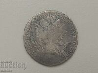 Рядка Сребърна Монета Австрия 20 кройцера Австроунгария 1804