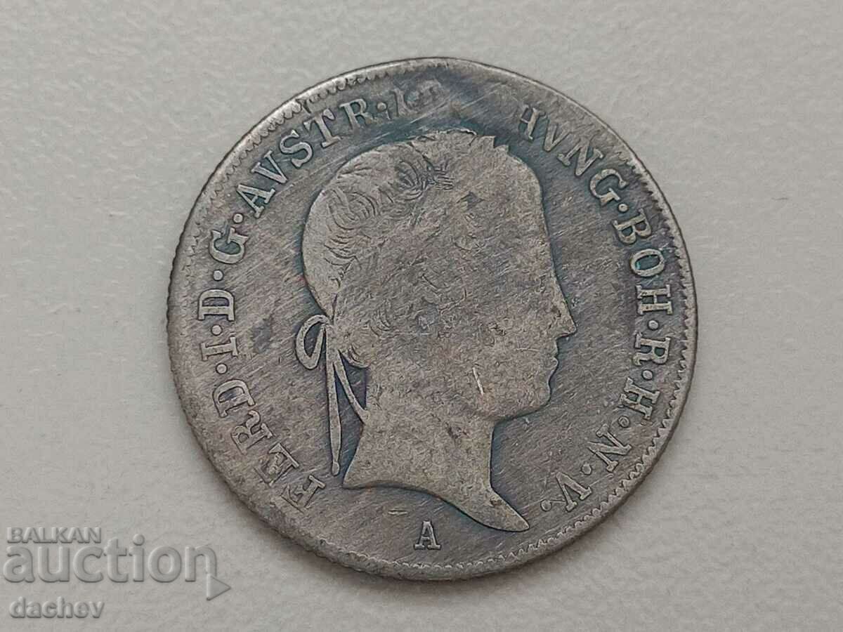 Rare Silver Coin Austria 20 Kreuzer Austria-Hungary 1846 with price 35.00 BGN | € 17.90 Rare Silver Coin Austria 20 Kreuzer Austria-Hungary 1846 with price 35.00 BGN | € 17.90