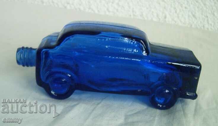 Παράδοση Παλιό μπουκάλι αρώματος, γυαλί - αυτοκίνητο. Το καπάκι λείπει