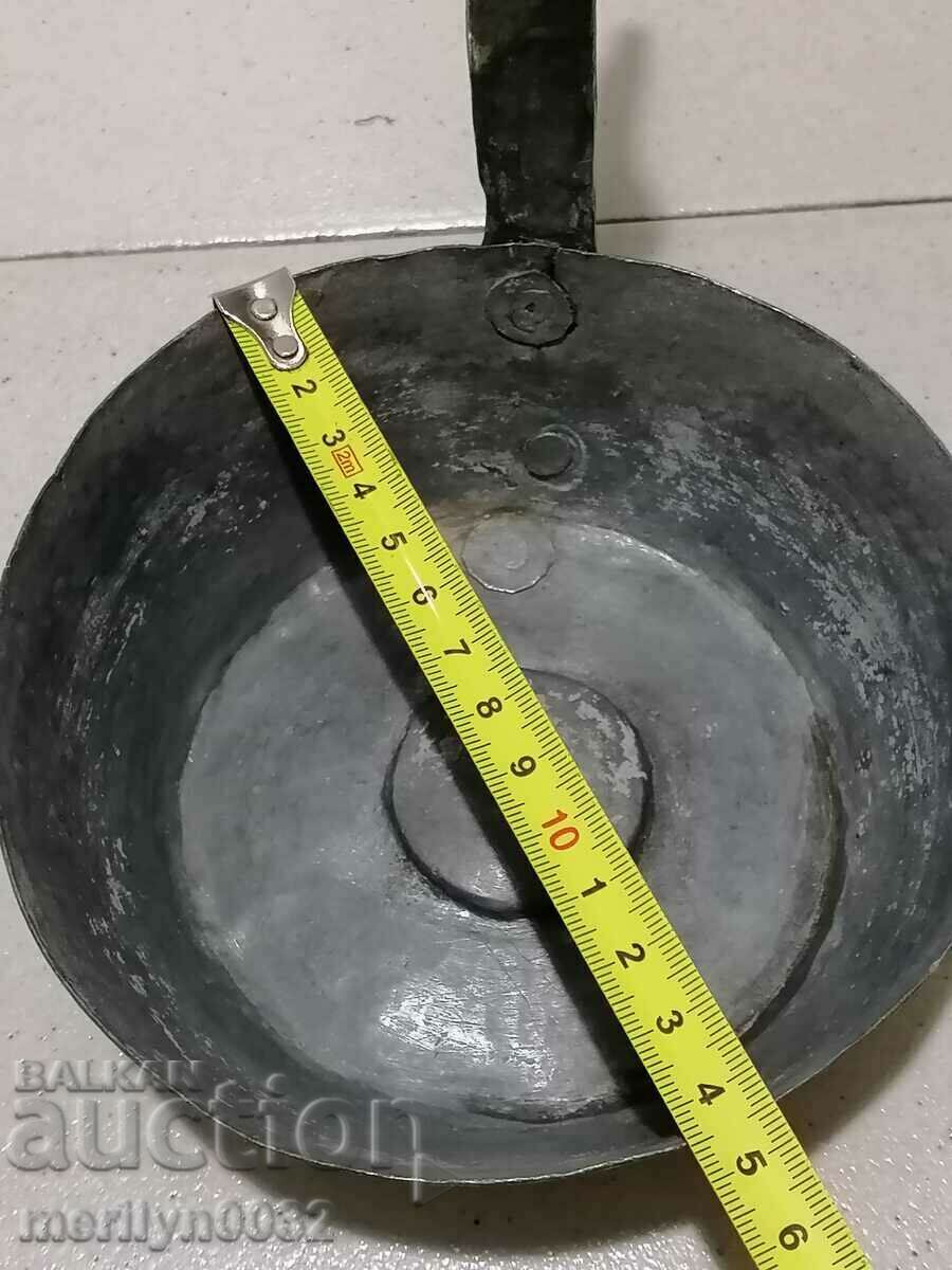 Auction Old copper ladle, copper copper pot, pit, kishkil cap Auction Old copper ladle, copper copper pot, pit, kishkil cap