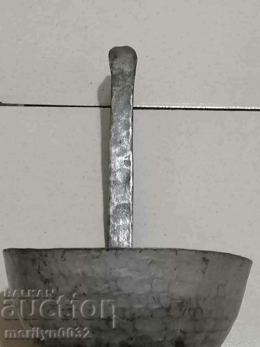 Old copper ladle, copper copper pot, pit, kishkil cap - 5 Old copper ladle, copper copper pot, pit, kishkil cap - 5