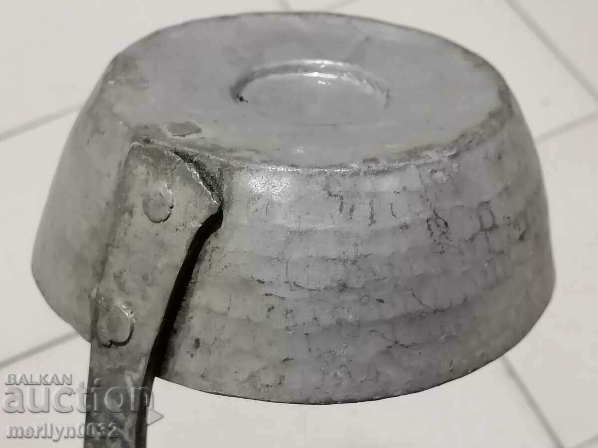 Old copper ladle, copper copper pot, pit, kishkil cap - 7 Old copper ladle, copper copper pot, pit, kishkil cap - 7