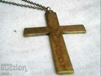 beautiful bronze cross necklace 7cm