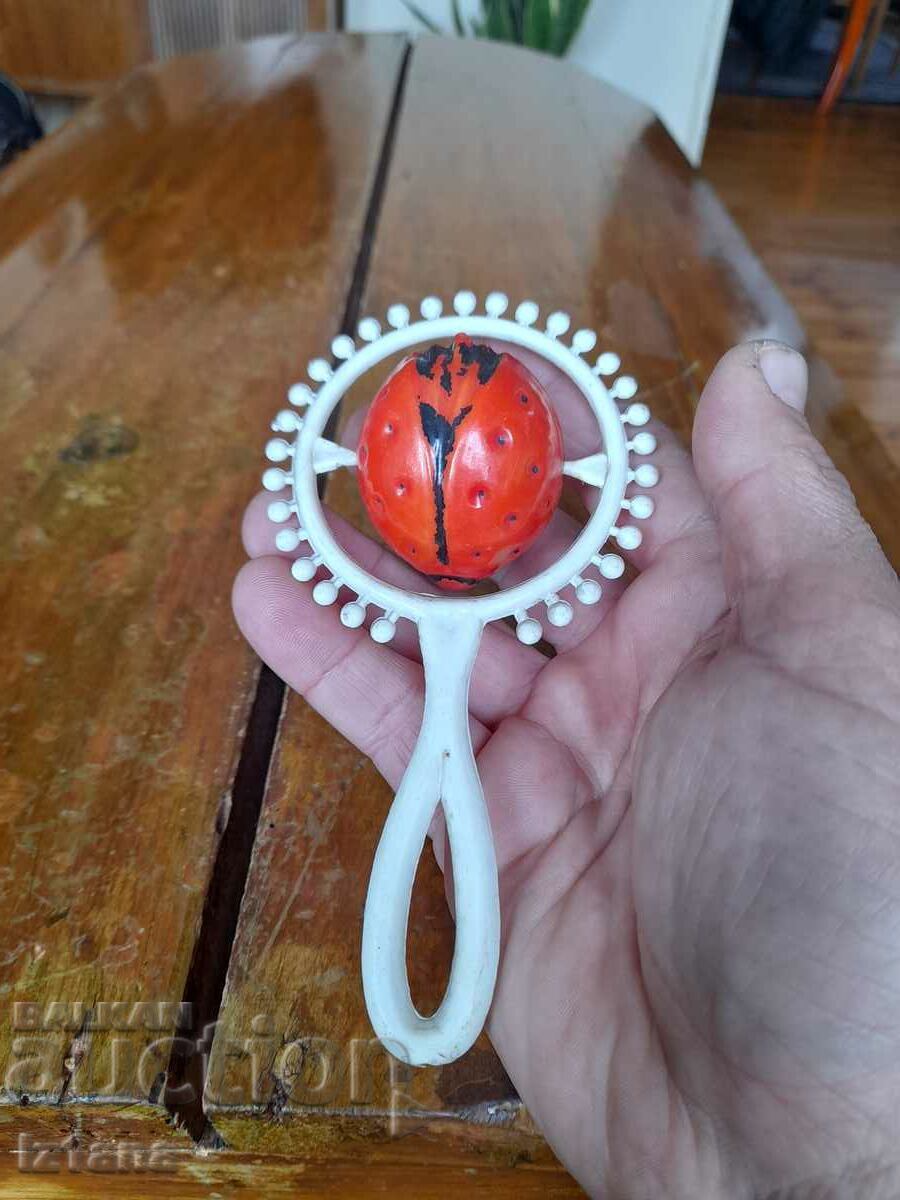 Old children's toy, pacifier, rattle with price 18.00 BGN | € 9.20