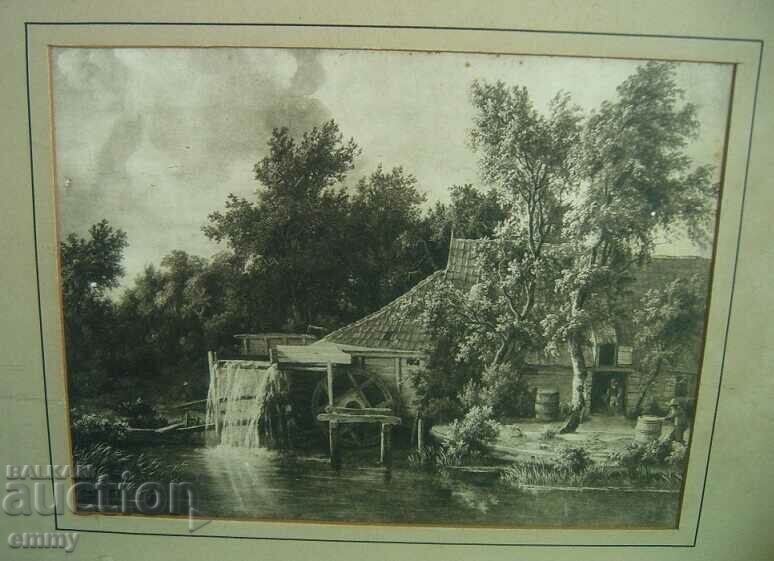 Large old drawing graphic lithograph, Germany with price 80.00 BGN | € 40.90 Large old drawing graphic lithograph, Germany with price 80.00 BGN | € 40.90