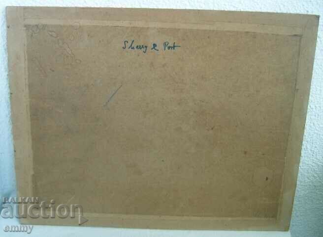 Delivery of Large old drawing graphic lithograph, Germany Delivery of Large old drawing graphic lithograph, Germany