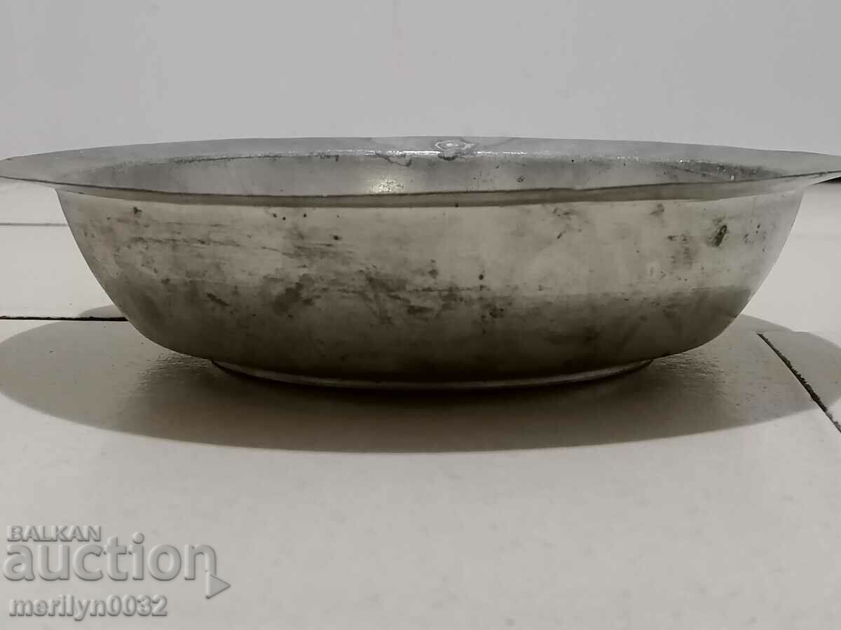 Old copper sahan, baker, bowl, plate, tass with price 44.00 BGN | € 22.50 Old copper sahan, baker, bowl, plate, tass with price 44.00 BGN | € 22.50