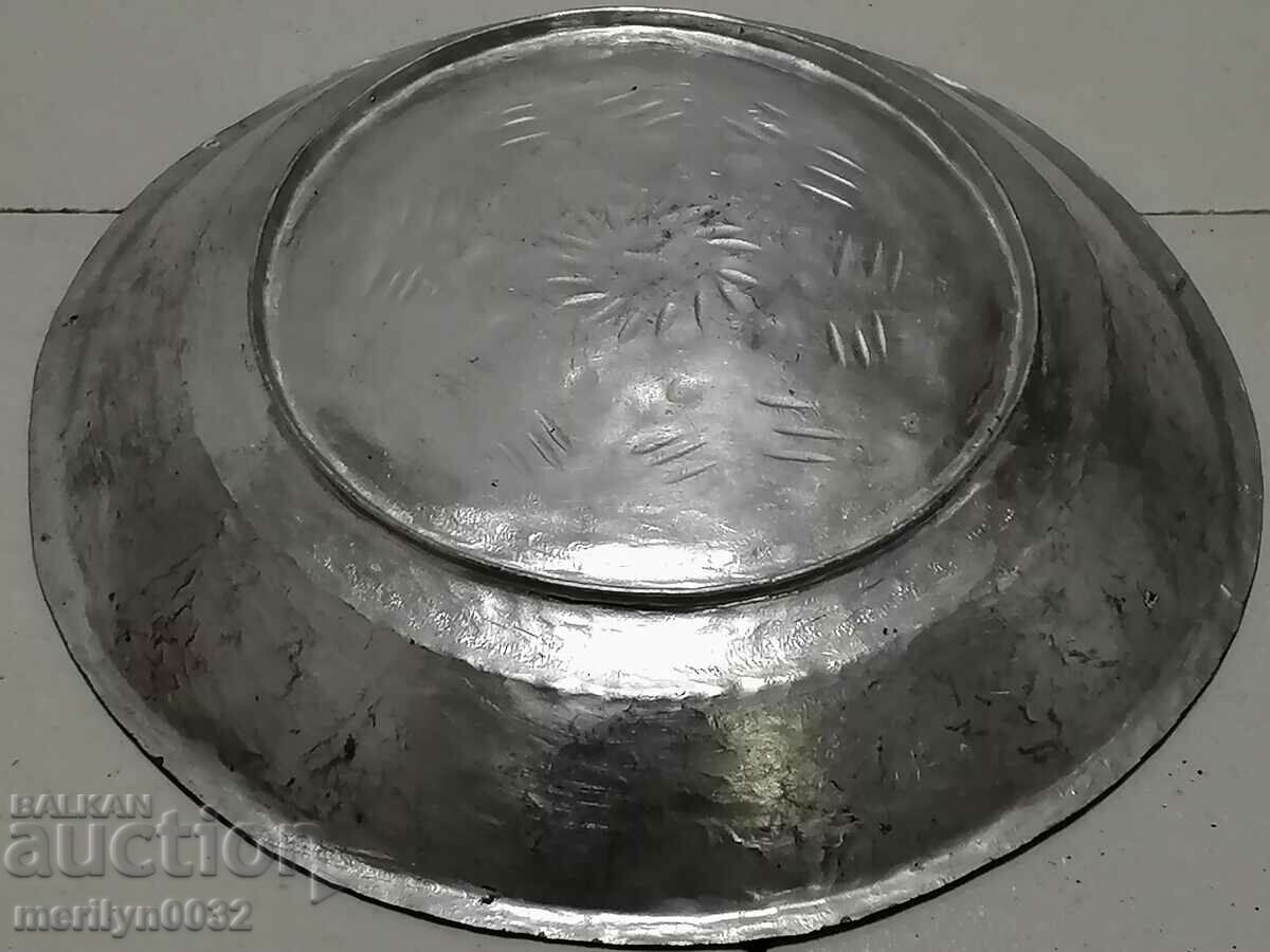 Стар меден сахан, бакър, паница, чиния, тас с цена 44.00 лв. | € 22.50