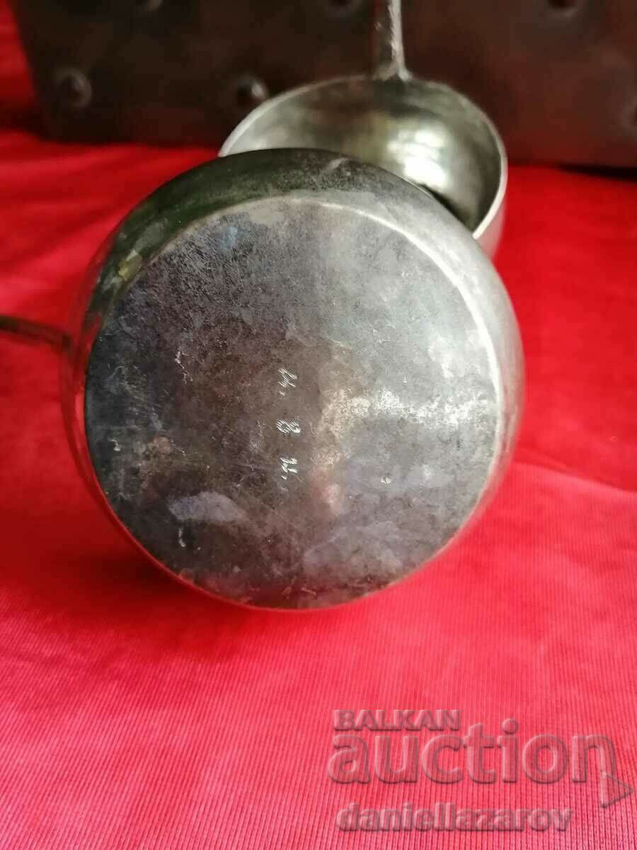 Стари Тайландски Церемониални Посребрени Прибори, Черпак - 5 Стари Тайландски Церемониални Посребрени Прибори, Черпак - 5