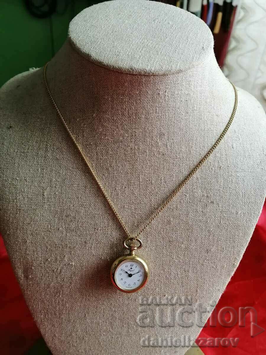 Delivery of Beautiful Women's Swiss ROYAL Watch, Necklace, Medallion Delivery of Beautiful Women's Swiss ROYAL Watch, Necklace, Medallion