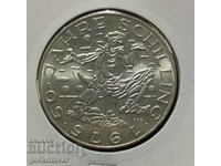 Austria 100 șilingi 1975 Argint ! UNC