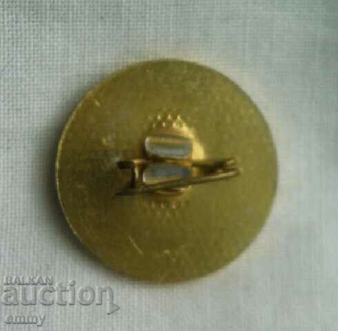 Badge 100 years "Slavyanska Beseda" Chitalishte, Sofia with price 2.50 BGN | € 1.28 Badge 100 years "Slavyanska Beseda" Chitalishte, Sofia with price 2.50 BGN | € 1.28