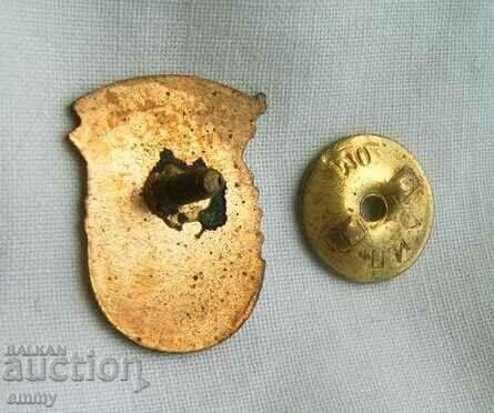 Delivery of "People's Marksman" badge, 1950s, enamel Delivery of "People's Marksman" badge, 1950s, enamel