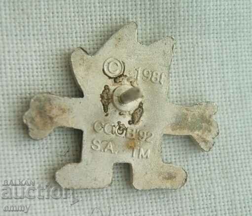 Доставка на Значка - Олимпийски игри Барселона 1992, талисман Коби