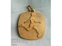 Football medal - FC Berchem, Belgium 1980