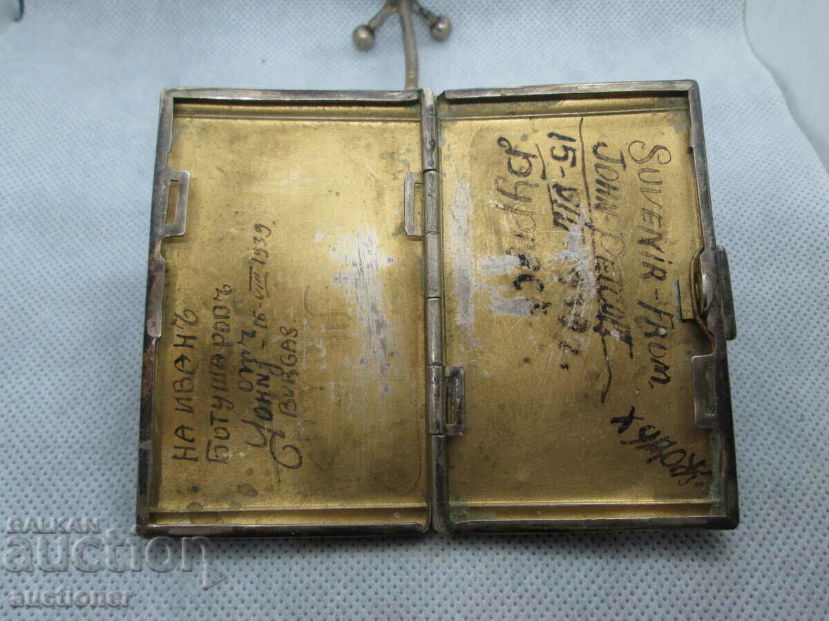 OLD BUSINESS CARD, ALPACA BOX - 1939 - 6 OLD BUSINESS CARD, ALPACA BOX - 1939 - 6