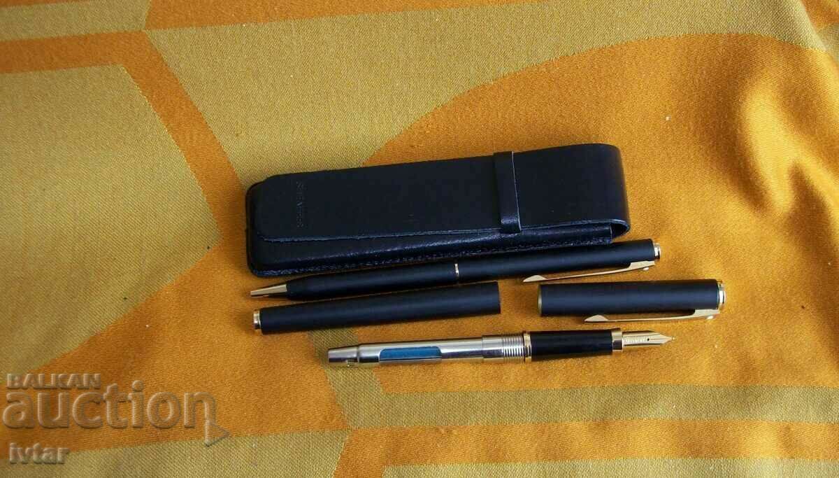 "SHEAFFER" pen and ballpoint set with box - 5 "SHEAFFER" pen and ballpoint set with box - 5