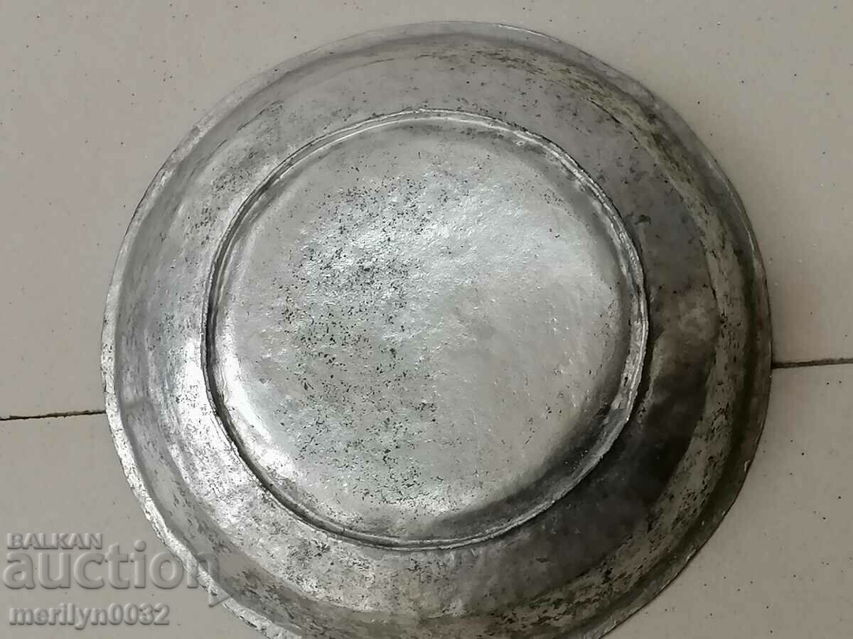 Old copper sahan, baker, bowl, plate, tass - 6 Old copper sahan, baker, bowl, plate, tass - 6