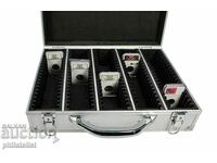 SAFE - Aluminum case for 100 certified coins