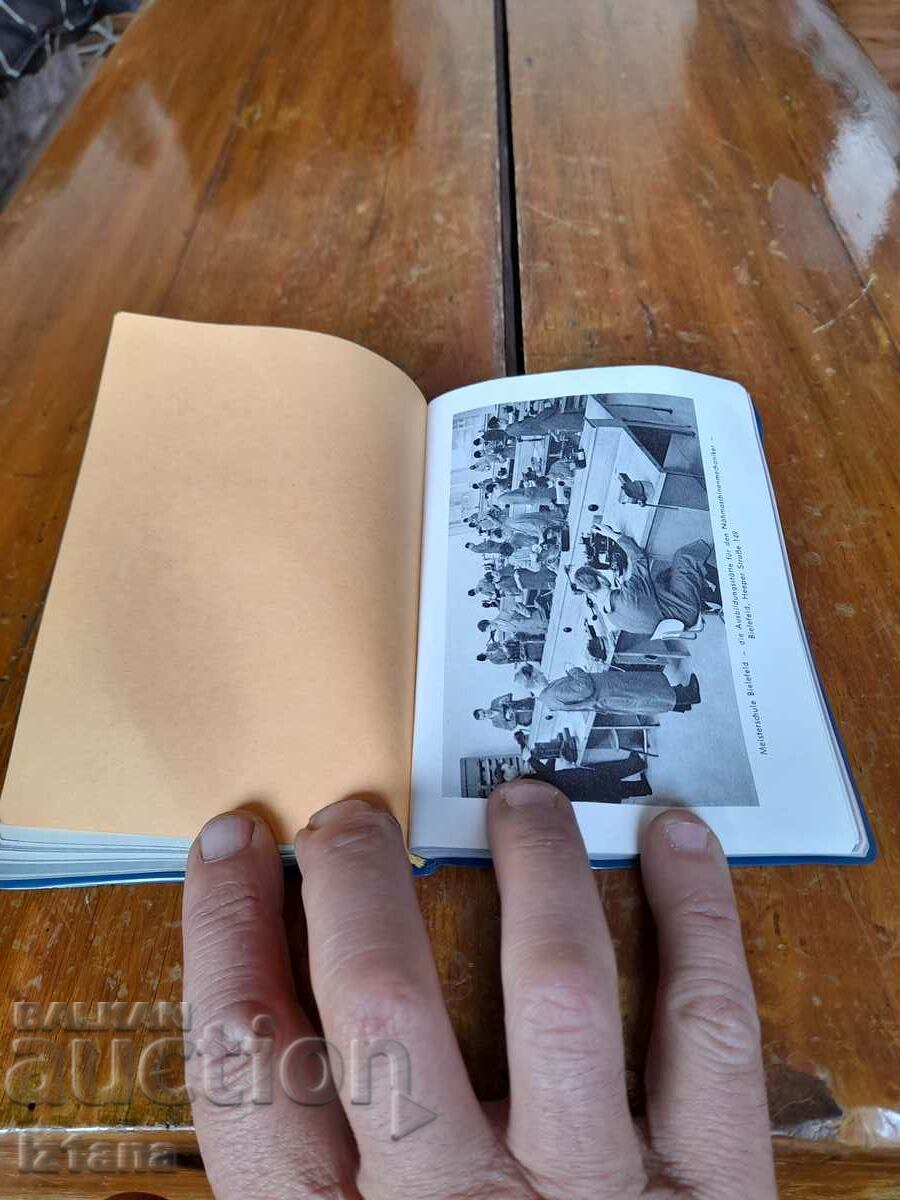 Delivery of Old German Manual of Sewing Technology Delivery of Old German Manual of Sewing Technology