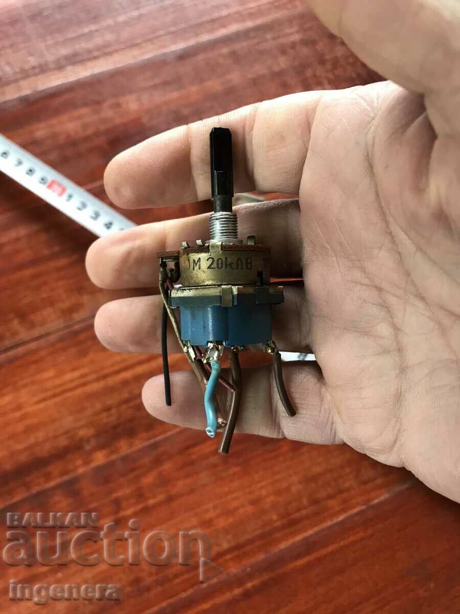 Auction  ELECTRONICS TRANSFORMER THO DIODES POTENTIOMETER