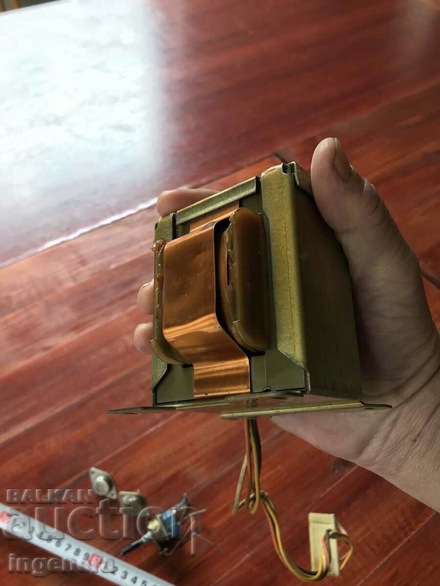 ELECTRONICS TRANSFORMER THO DIODES POTENTIOMETER - 5