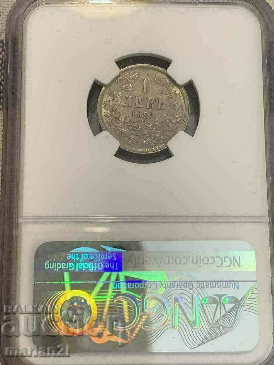 Licitație 1 BGN 1925 MS-64 Bolt de iluminat Licitație 1 BGN 1925 MS-64 Bolt de iluminat