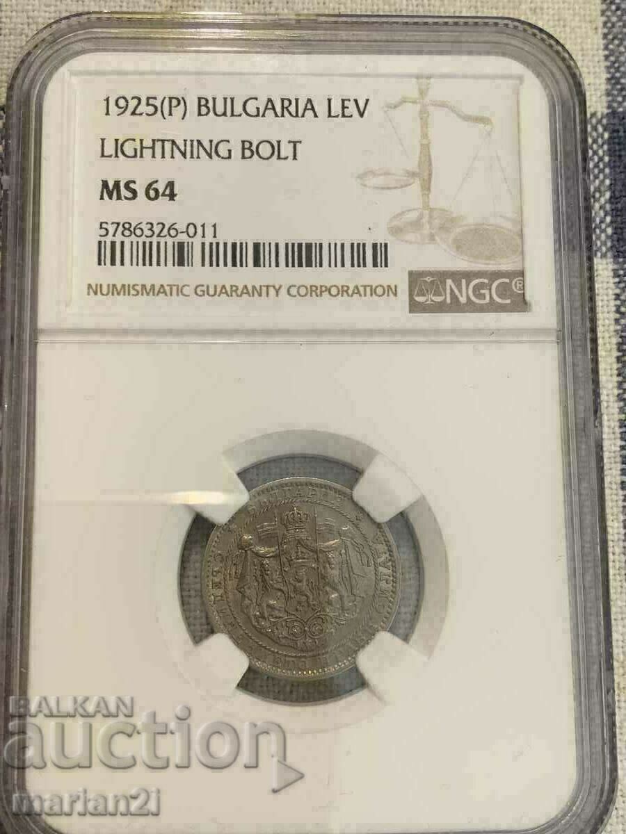 1 BGN 1925 MS-64 Bolt de iluminat 1 BGN 1925 MS-64 Bolt de iluminat