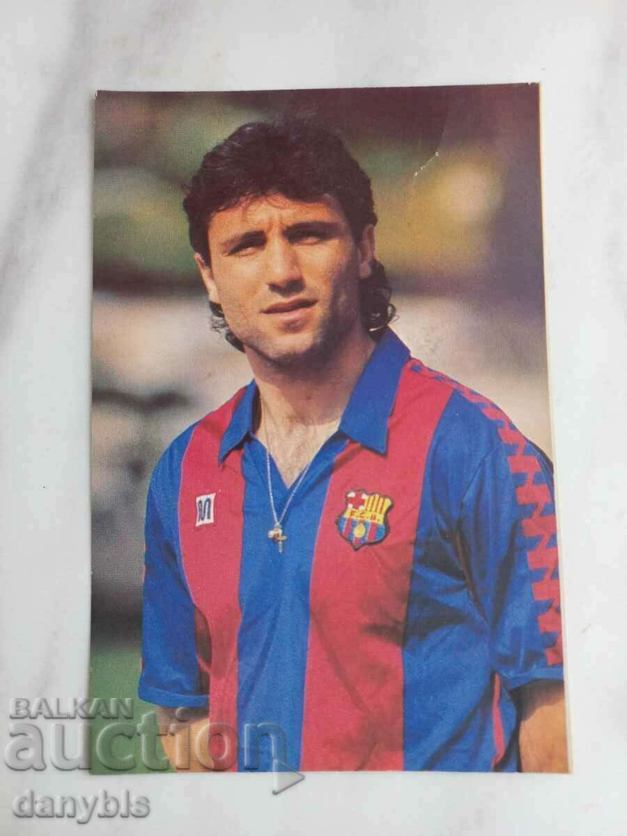 Card - Hristo Stoichkov - Barcelona