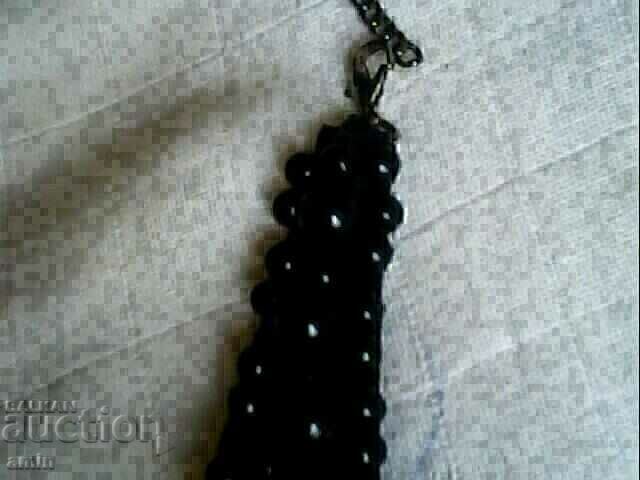 beautiful costume necklace made of natural onyx stones with price 20.00 BGN | € 10.23 beautiful costume necklace made of natural onyx stones with price 20.00 BGN | € 10.23