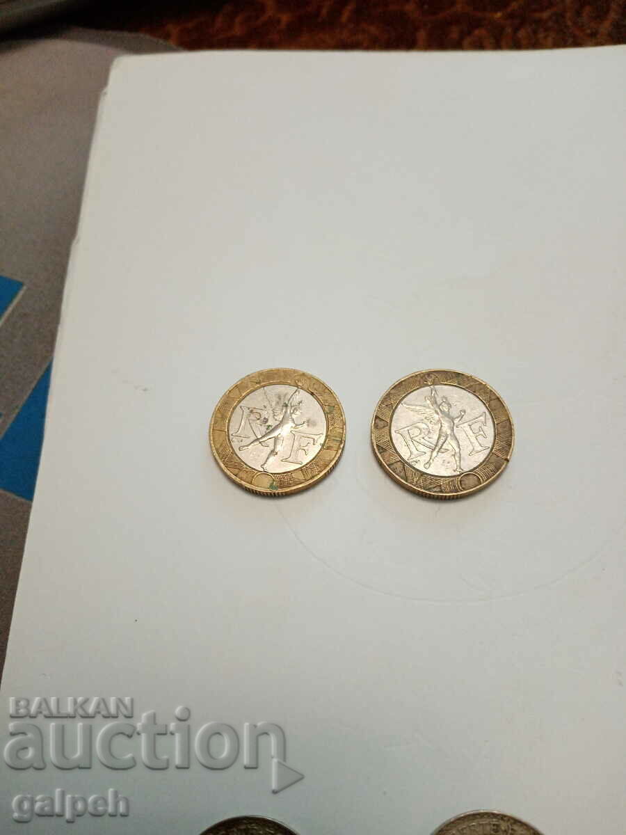 Auction COINS - FRANCE - 4 pcs. Auction COINS - FRANCE - 4 pcs.