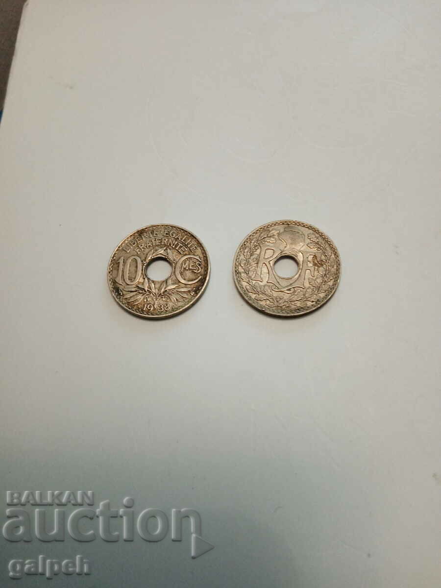 COINS - FRANCE - 4 pcs. - 5 COINS - FRANCE - 4 pcs. - 5