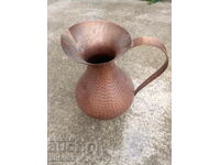 German copper vase jug