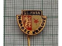 FC SLAVIA HRADETS KINGS OF CZECHOSLOVAKIA FOOTBALL OLD BADGE